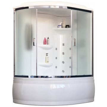 Душевая кабина Royal Bath RB140ALP-C-CH-R (матовое)